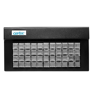 Teclado Gertec Preto TEC-E 44 USB - 00410659
