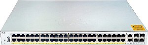 Switch Cisco Catalyst  48 Portas GbE PoE+ 370W 4 Portas 1G SFP C1000-48P-4G-L