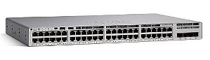 Switch Cisco C9200L-48PXG-4X-E 48 Portas 12x mGig, 36x 1G, 4x 10G PoE+, Network Essentials