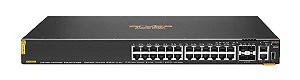 Switch HPE Aruba CX 6200F 24G Class 4 PoE 4SFP 370W  S0M82A