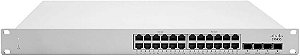 Switch Meraki MS250-24P-HW 24GE PoE+ 370W 4x SFP 1GB Cloud Managed