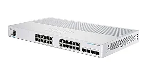 Cisco Cbs250 Smart 24-Port Ge, Poe, 4x10g Sfp - CBS250-24P-4X