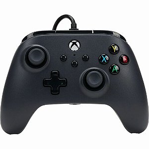 Controle Power a com Fio Preto para Xbox Xs