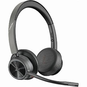 Headset Poly Voyager 4320 Teams Stereo Bluetooth BT700 USB-C S/Base