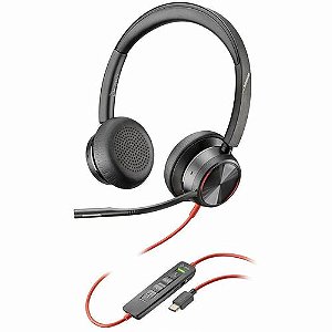 Headset Poly Blackwire 8225 Stereo Anc Usb-C/Adapt.Usb-A Teams