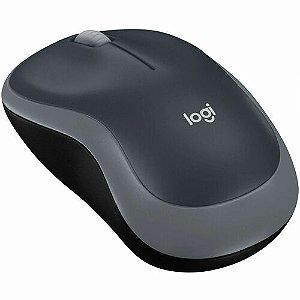Mouse Sem Fio Logitech M185 Cinza W