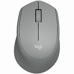 Mouse Sem Fio Logitech M280 Cinza W