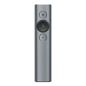 Apresentador Logitech Spotlight Cinza Sem Fio - 910-005216