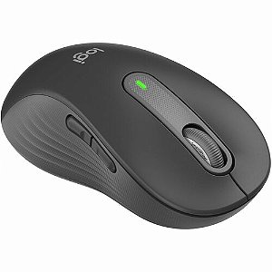 Mouse S/Fio Bt Logitech Signatu M650 L Canhoto Grafite