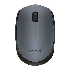 Mouse Sem Fio Logitech M170 Cinza W
