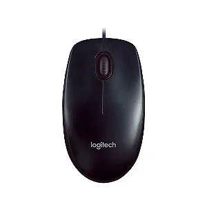 Mouse Com Fio Logitech M90 Preto