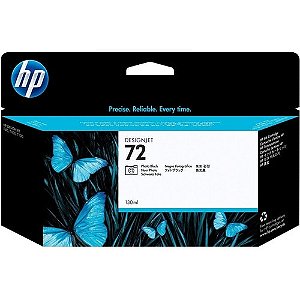 Cartucho Tinta Plotter Hp 72 Preto Fotografico 130Ml