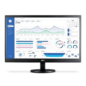 Monitor AOC 18'5 LED 60hz Hd VGA/HDMI - E970SWHNL