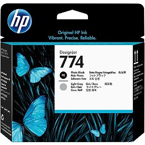 Cabeca Impressao Plotter Hp 774 Preto Fotografico/Cinza