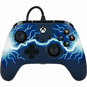 Controle Power a com Fio Avanado Raio para Xbox Xs