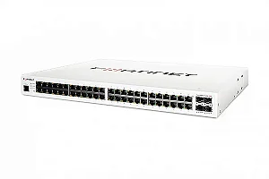 FortiSwitch-148F-FPOE Layer 2 FortiGate Switch 48x 1G RJ45 PoE+ 740 Max 4x SFP+ Port Console