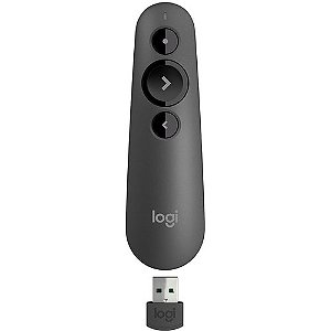 APRESENTADOR SEM FIO BT LOGITECH R500S CINZA W