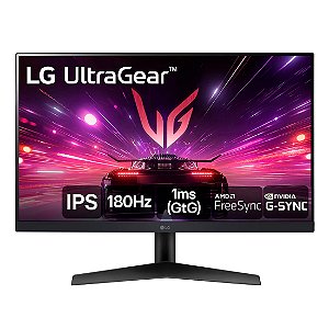 Monitor Gamer LG UltraGear 24" 180Hz 1ms - 24GS60F-B.AWZM