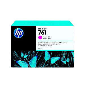 Cartucho de Tinta HP 761 Magenta PLUK 400 ml - CM993A