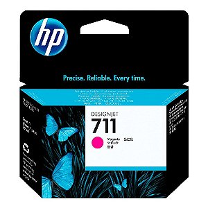 Cartucho de Tinta HP 711 Magenta PLUK 29ml - CZ131AB