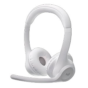 Headset Logitech Zone 300 Branco sem Fio - 981-001416