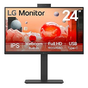 Monitor LG 23,8" FHD IPS 100Hz 5ms Pivot - 24BA850-B