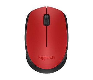 Mouse Logitech M170 Wireless Vermelho - 910-004941-C