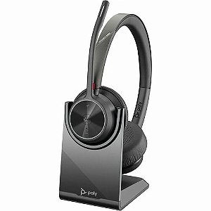 Headset Poly Voyager 4320 Teams Stereo Bluetooth BT700 USB-A C/Base