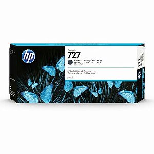 Cartucho Tinta Hp 727 Preto Fosco 300 Ml Uk