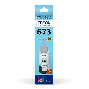 Refil de Tinta Epson Ciano Claro 70ml - T673520-AL