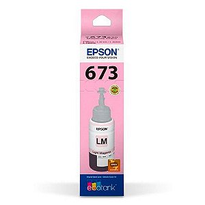 Refil de Tinta Epson T673 Magenta Claro 70ml - T673620-AL
