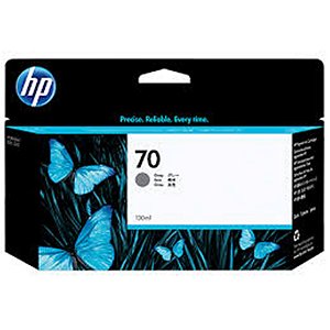 Cartucho de Tinta HP 70 Cinza PLUK 130ml E-commerce - c9450a