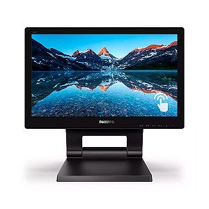 Monitor Touch Philips 15.6'' 75Hz VGA DVI HDMI USB - 162b9t-fg