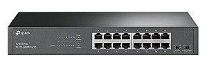 Switch TP-LINK Rack 16 Portas Gigabit TL-SG1016D