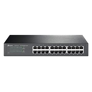 Switch TP-LINK Mesa/Rack 24 Portas Gigabit TL-SG1024D.