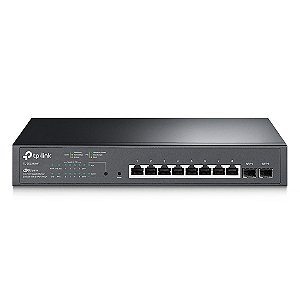 Switch TP-LINK Smart Gigabit 8 Portas PoE+ 2 SFP - Tl-sg2210mp