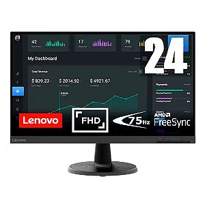 Monitor Lenovo ThinkVision E24-40 23.8" IPS - 64bamar1br