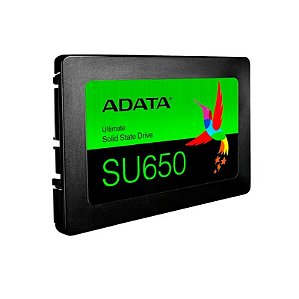 SSD Adata 1TB SU650 SATA3 2,5 7MM Leitura 520MB/S Gravacao 450MB/S - asu650ss-1tt-r
