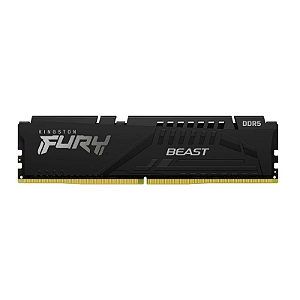 Memoria 16GB DDR5 5200MHZ CL40 Kingston Fury Beast Black - Desktop - kf552c40bb-16