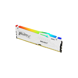 Memoria 32GB DDR5 5600MHZ CL40 Kingston Fury Beast White Rgb Xmp 3.0 - Desktop - kf556c40bwa-32