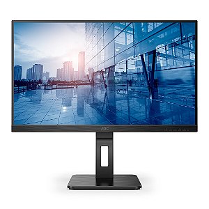 Monitor AOC 27" 4K IPS 60Hz 4ms Pivot Ajuste de Altura - u27p2