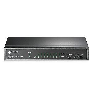 Switch TP-LINK de Mesa Fast Ethernet com 9 Portas (8 Portas PoE+) - tl-sf1009p
