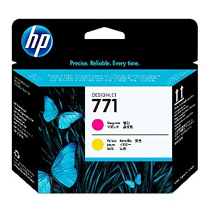 Cabeça de impressão HP 771A Magenta e Amarelo PLUK - ce018a