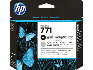 Cabeça de impressão HP 771A Preto/Cinza PLUK - ce020a