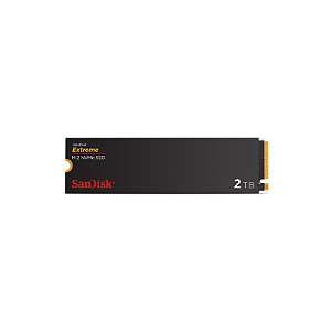 SSD Sandisk Extreme 2TB M.2 2280 Nvme Pcie Leitua 5150MB/S Gravacao 4850MB/S - sdssdx3n-2t00-g26