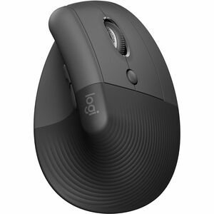 Mouse sem Fio BT Logitech Ergonomico Lift Grafite W - 910-006466