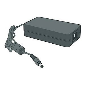 Kit Fonte Alimentação Zebra 60W, 24V Cabo A - p1080383-704