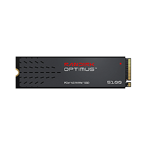 SSD Sandisk Optimus 500GB M.2 2280 5100 Nvme Pcie GEN4 Leitura 6600MB/S Gravacao 5600MB/S SDSP51500GAN - sdsp51500gan-000e0