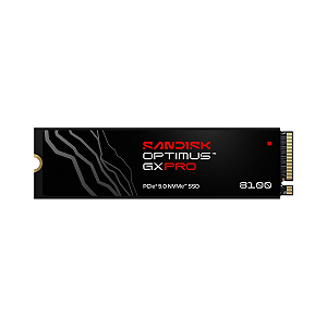 SSD Sandisk Optimus 2TB Gx Pro 8100 M.2 2280 Nvme Pcie GEN5 X4 Leitura 14900MB/S Gravacao 14000MB/S SDSP82200TAN - sdsp82200tan-000e0
