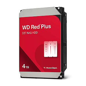 Hd Interno 4TB Western Digital Red Plus Sataiii 128MB - wd40efzz